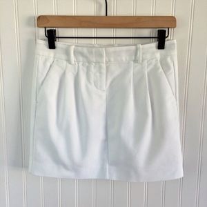 Old Navy white mini skirt